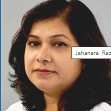 Dr. Dr. Jahanara Reza, Internist