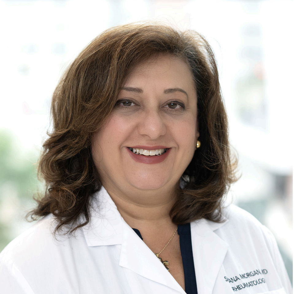 Mrs. Suzana E. Morgan, MD, FACR, Rheumatologist