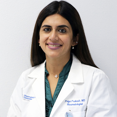 Dr. Priya Prakash, MD, FACR, Rheumatologist