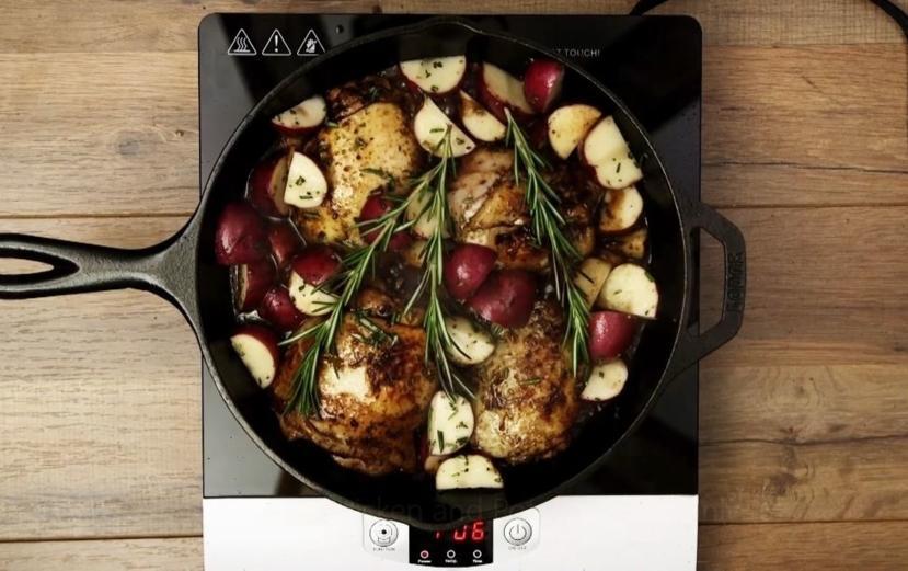 Balsamic Glazed Chicken and Potatoes Recipe