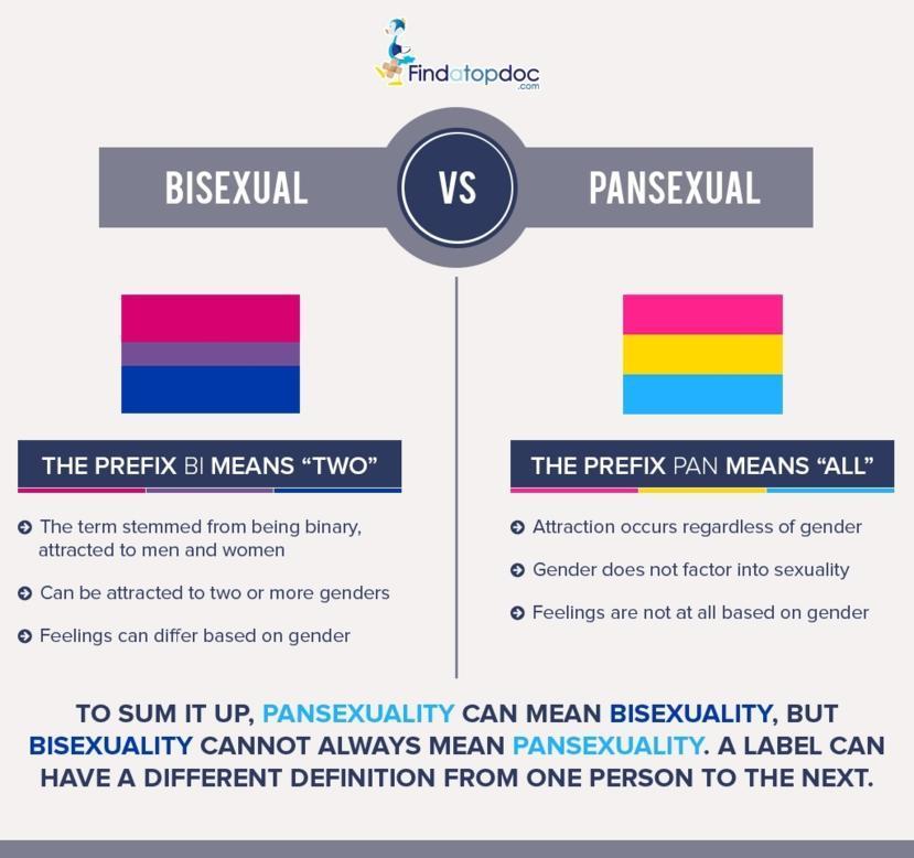 The Difference Between Pansexual And Bisexual 