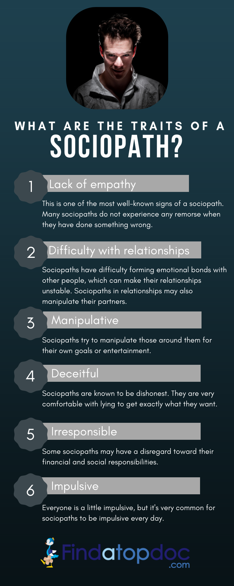 Signs You May Be Dating A Sociopath