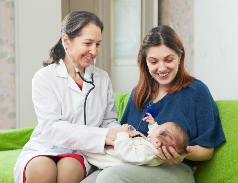 first baby visit to a pediatrician