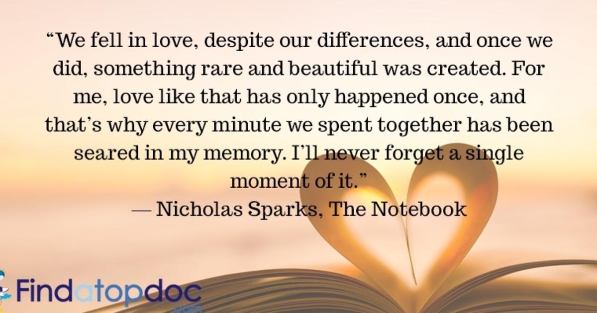 Nicholas Sparks The Notebook 15 Love Quotes Find A Top Doc